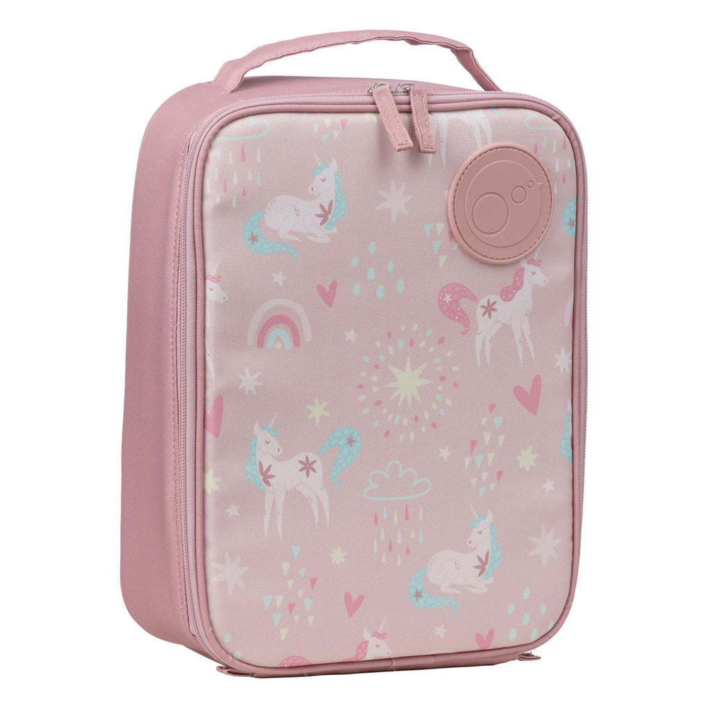 borsa da pranzo isolata flexi - sogni di unicorno