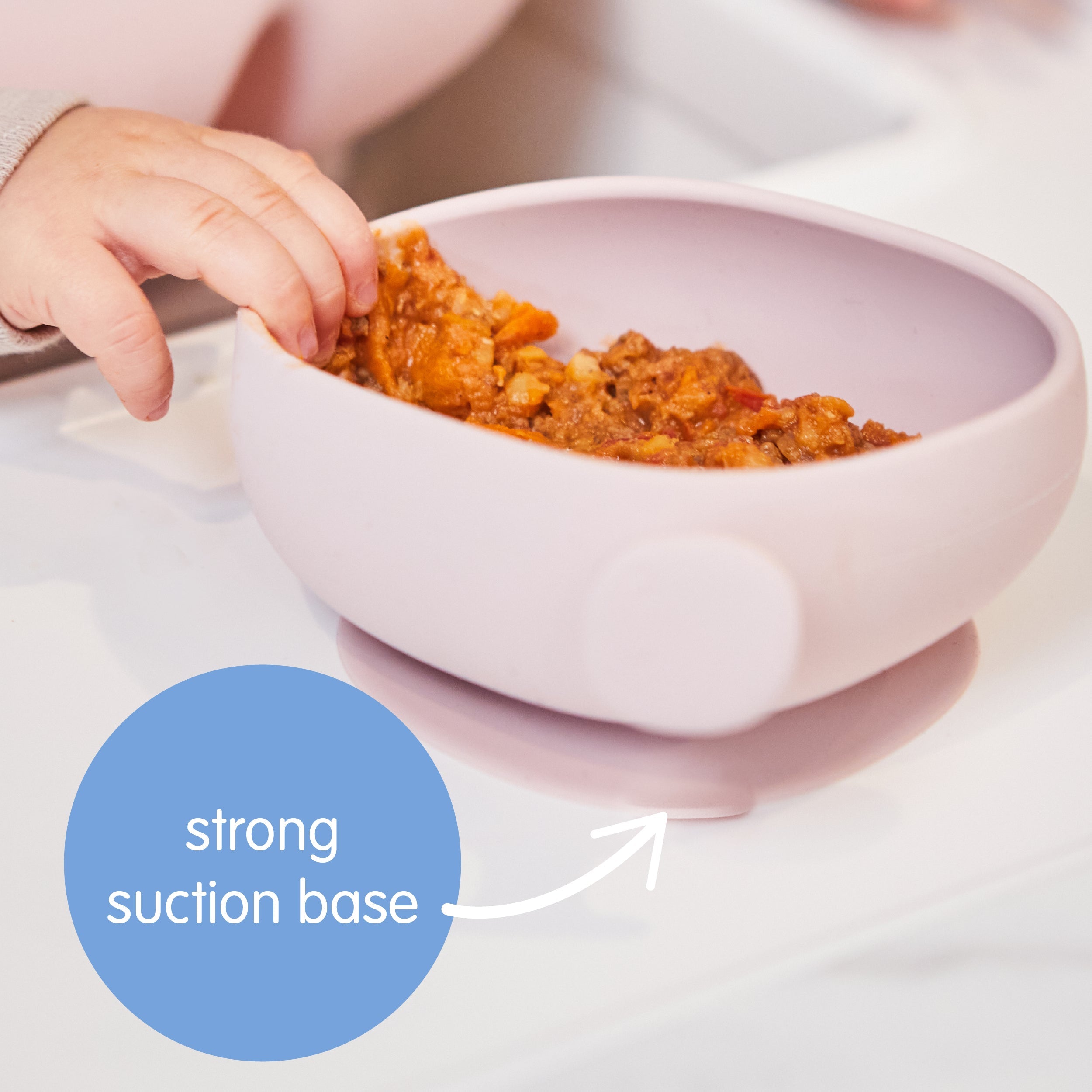 Ciotola in silicone + coperchio - salvia