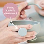 Ciotola in silicone + coperchio - blush